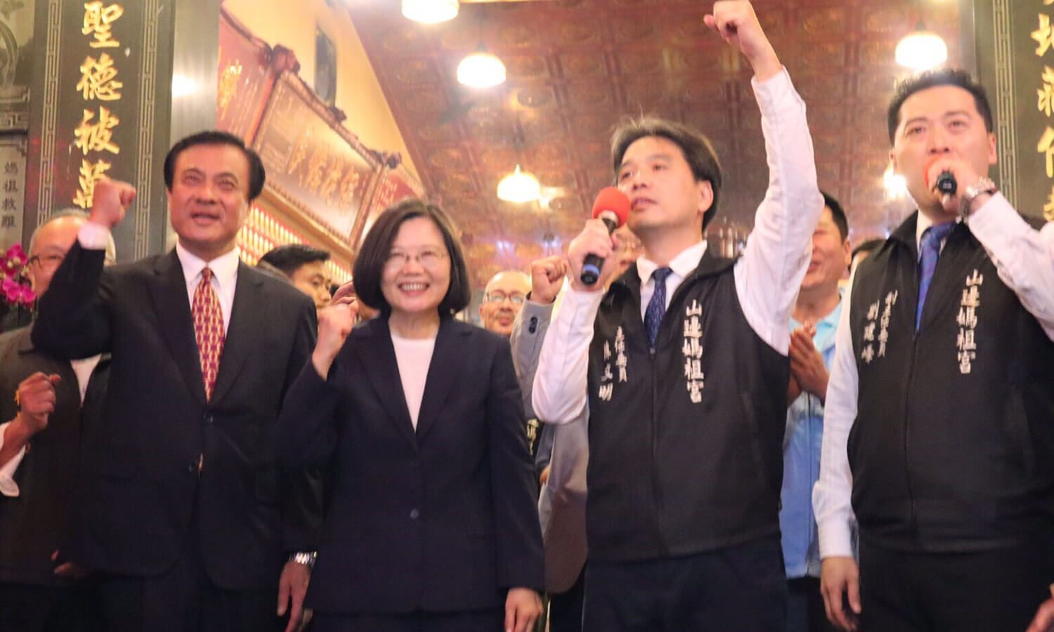 蔡總統來了